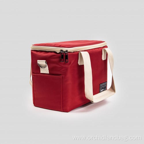 Red Large Capacity Cooler Bag